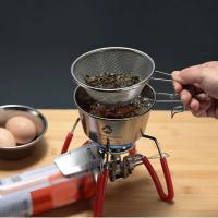 Moon-450ml Sierra Bowl, Villa de acero inoxidable para exteriores, taza portátil para acampar, senderismo, utensilios de cocina para picnic con bolsa de advertencia - details 6