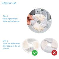 Filtros de Agua para Fuente Automática para Mascotas Paquete de 4, Tamaño 4.13 pulgadas, Para Fuente de Agua para Gatos - details 5