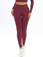 Mallas de Yoga sin costuras para mujer, pantalones deportivos de cintura alta, Leggings de gimnasio, pantalones de entrenamiento de realce, Leggings para correr y Fitness - details 16