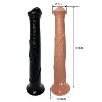 Embalaje privado, consolador de caballo Animal realista Sexy, masturbador femenino, Juguetes sexuales anales para adultos, succión de empuje, dos para parejas, Phalos Cup - details 2