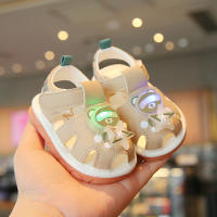 Sandalias De Bebé Niño Zapatos De Dibujos Animados De Verano 0 1-2 Años De Edad Mujer Bebé De Suela Suave Antideslizante Zapatos De Niño Se Llaman Luces De Zapatos - details 3
