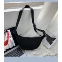 Bolso de pecho de Color sólido para mujer, bandolera de viaje de gran capacidad, cinturón de media luna, riñoneras de calle diarias, 2023 - details 38