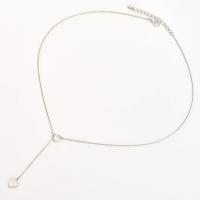Colgante de corazón de melocotón para mujer, collar en forma de Y, gran moda Popular, nuevo, Europa Y Estados Unidos, venta al por mayor - details 6