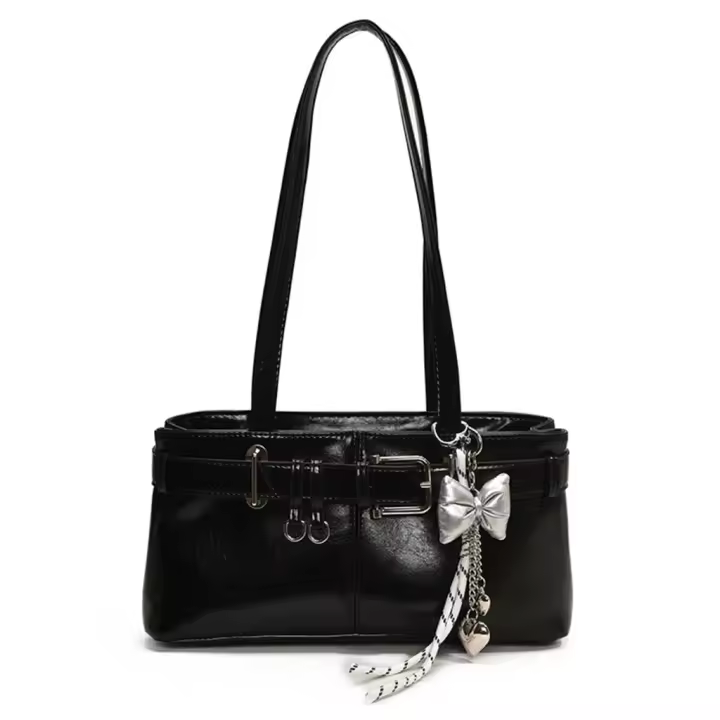 Bolso de mano de moda para mujer 2025, bolsos de hombro de PU, bolso de noche - 1