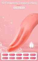 Leten Explorador de Lengua de Pezón Vibrador de Penetración Vaginal para Mujeres - details 7