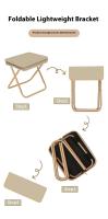 Sillas de montaña plegables ultraligeras portátiles para acampar, parques de atracciones y mochileros esperando - details 3