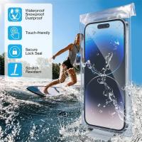 Bolsa impermeable subacuática, bolsa transparente para teléfonos móviles, funda protectora Universal para teléfono de natación de verano para IPhone Samsung - details 1