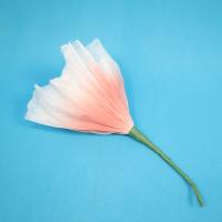 Flores artificiales de melocotón de 30/40/50cm, accesorios de tiro de gasa gigante, flores falsas, pétalos esponjosos 3D, paisajismo de boda - details 13