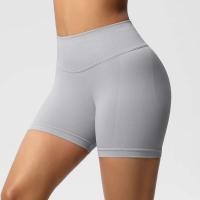 Pantalones cortos de gimnasio ajustados de estiramiento alto cómodos respirables deportivos de cintura para mujer, ropa deportiva para mujer para - details 36