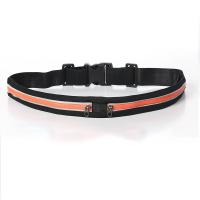 Riñonera con dos bolsillos, cinturón impermeable para teléfono, bolso pequeño informal de nailon para viajar, correr, ciclismo, senderismo, deporte, viajar, compras - details 2