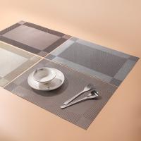 Mantel individual lavable y práctico para fiesta, mantel individual Rectangular resistente al calor para mesa de comedor, almohadilla antideslizante de PVC para banquete, 6 uds. - details 7