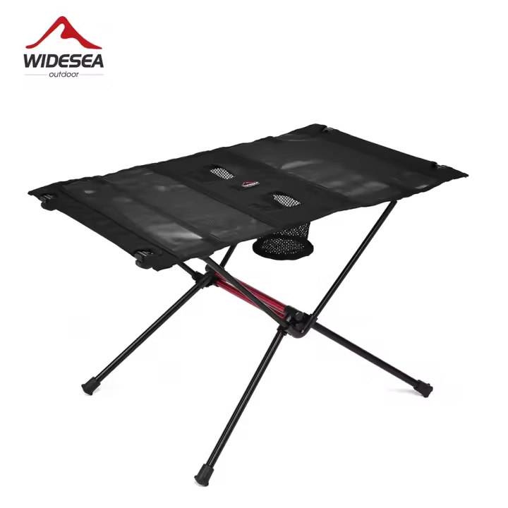 Widesea-mesa plegable para acampada, mueble plegable para viajes, turismo, pesca al aire libre - 1