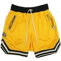 Pantalones Cortos de Baloncesto de Malla Poliéster Vintage Clásico Máscara con Bolsillos para Hombres - details 0