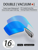Kapvoe-Gafas de esquí para Snowboard, lentes de doble capa, antivaho, para deportes al aire libre y esquí - details 9