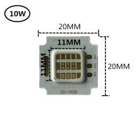 Led RGB High Power COB Flip Chip Lamp Foot Tile 10W 20W 30W 50W RGB Chip Beads Driver Blub Epistar For DIY Spotlight Flood light - details 1