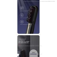 Mini Cepillo Alisador de Cabello, 3 Niveles Temperatura Cepillo Alisador Inalámbrico, Peine Alisador de Cabello con Pantalla Pan - details 5