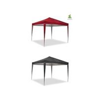 Carpa Azul Clásica de 3x3m Resistente al Agua Incluye Vientos y Piquetas de Fijación - details 3
