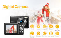 Mini Cámara Digital para Niños 16x de Zoom 1080P 44MP Ideal para Principiantes en Fotografía - details 1
