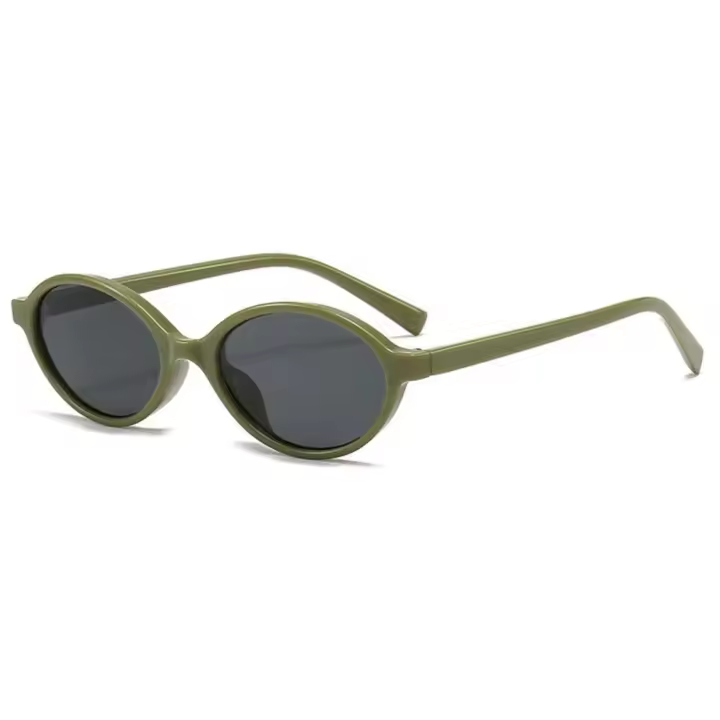 Gafas de sol ovaladas pequeñas de moda para mujer, gafas de sol clásicas vintage para hombre, gafas de sol UV400 para mujer - 1