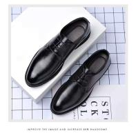 Vestido de piel de vaca informal de alta calidad y zapatos Oxford, cómodo estilo formal suave para hombres de oficina de negocios - details 11