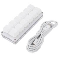 Miniteclado mecánico para juegos, dispositivo de atajo programable, ro personalizado, negro, 24 teclas, 2/5/9/16 teclas - details 12