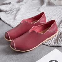 Nuevos zapatos planos informales individuales de talla grande para mujer, mocasines Doudou - details 7