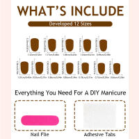 Wearable uñas cortas ovaladas lazo francés manicura minimalista uñas removibles chapa de uñas wearable acabados nuevos - details 1