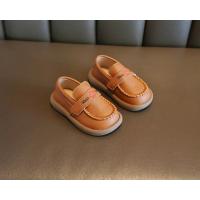 Zapatos de cuero para niños pequeños, zapatos planos de fiesta para boda con gancho y bucle, fáciles de usar, mocasines suaves para niños, tendencia clásica suave, 2025 - details 8