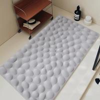 Baño largo impermeable alfombra antideslizante hogar inodoro con ventosa alfombra de plástico baño ducha alfombra resistente a la suciedad - details 5