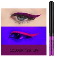 HANDAIYAN Juego de delineador de ojos líquido mate de 12 colores, delineador de ojos colorido intenso metálico resistente al agua, larga duración, punta ultrafina a prueba de manchas - details 51
