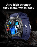 Reloj inteligente ET492 para hombre y mujer, dispositivo con asistente de voz NFC, detección de ritmo cardíaco, llamada de emergencia SOS, linterna, AMOLED, novedad de 2025 - details 3