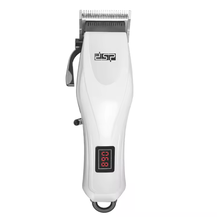 Cortadora de pelo eléctrica recargable para hombre, recortadora de barba profesional, ajustable, máquina de corte de pelo - 1