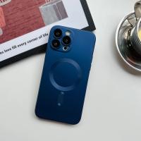 Funda magnética mate de lujo para iPhone, 15, 14, 13, 12, 11 Pro Max Plus, Magsafe, funda suave a prueba de golpes - details 7