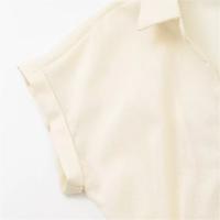 Vestido Suelto Casual con Cuello en V Moda de Verano para Mujeres de Poliéster - details 9