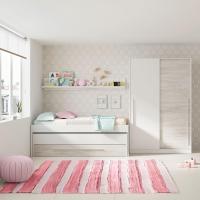 Acabado Blanco Artik y Blanco Velho, Medidas: 200 cm (alto) x 120 cm (ancho) x 50 cm (fondo) - details 3