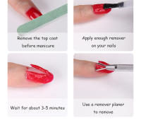 NAILCO-cepillo de uñas de acero inoxidable, 1 piezas, alta calidad, para manicura, esmalte de Gel, removedor de cutículas, herramientas para uñas - details 0