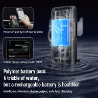 Soporte inalámbrico para teléfono de coche, soporte de teléfono de inducción infrarroja de carga rápida inalámbrica de 15W, Universal transparente para - details 4