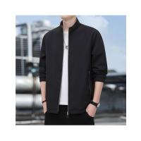 Chaquetas para hombre con cuello levantado, abrigos rompevientos, ropa Formal, Moda para primavera y otoño - details 14