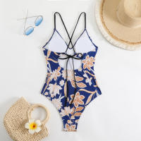 Bañador de Una Pieza 2025 Bikini Ajustable con Estampado Digital Trajes de Baño Sexys Adelgazantes - details 2