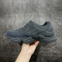 Zapatos casuales de los hombres negro y marrón un pedal retro vida deportes jogging zapatos de garantía de calidad de un año - details 2