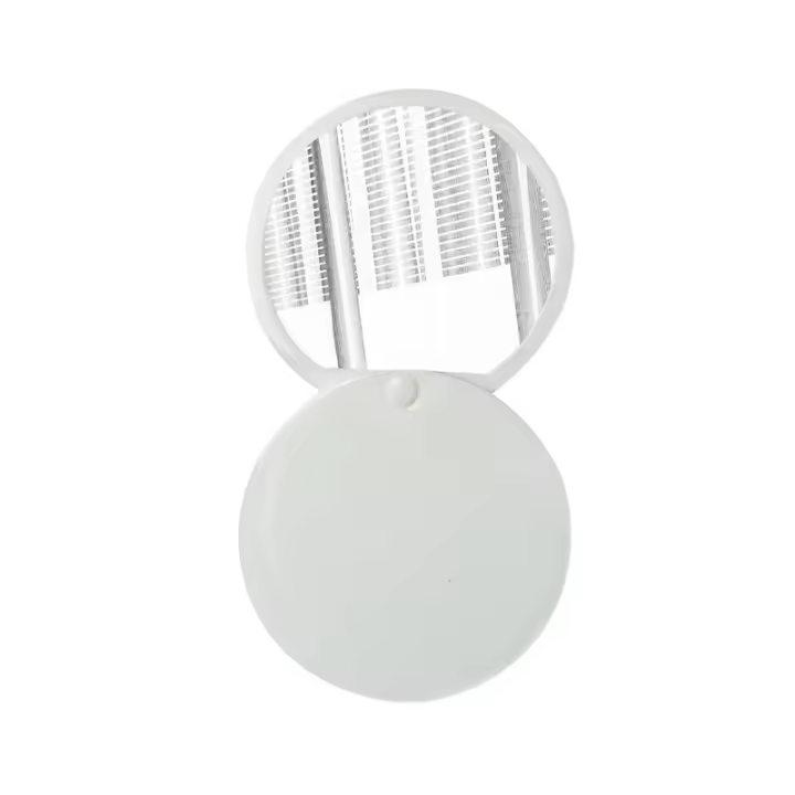 Espejo Pequeño Plegable Portátil Mini Espejo de Maquillaje con Cubierta Deslizante - 1