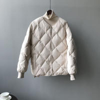 Women lightweight down cotton wear short coat autumn winter padded jacket - details 11