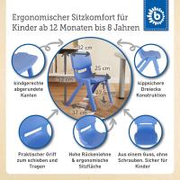 Mesa infantil con 2 sillas |   para interior y exterior |   Mesa infantil con sillas apilables y resistentes a la inclinación |   Mesa de manualidades para niños mesa de pintura para niños mesa de - details 2