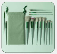 Juego de Brochas de Maquillaje Profesional para Mujer 13 Brochas Cosméticas para Corrector, Base, Rubor, Resalto, Polvo Suelto y Más - details 10