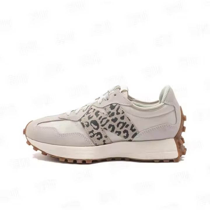 Leten NB327 Marrón para Hombres y Mujeres Retro Casual Zapatos para Correr Zapatillas U327LZ Pegatinas de Pared - 1