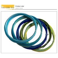 Cuerda elástica colorida para bádminton, cuerda de bádminton colorida de 0,73mm, duradera, línea de raqueta colorida de colores surtidos - details 10