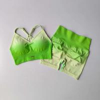 Conjunto de ejercicio de espalda degenerativa para mujer, sujetador deportivo para correr, ropa ajustada, Tre de 2 UDS, pantalones, contraste, yoga, Fierss, - details 3