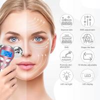 Scttomon Masajeador Facial 4D EMS Herramienta de Cuidado de la Piel de Belleza para Levantamiento Facial Vibración de Microcorriente - details 1