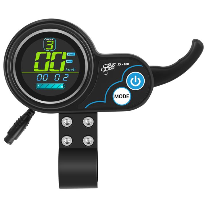 Instrumento de Aceleración JX-168 para Patinete Eléctrico Continental con Pantalla LCD de 36V/48V Accesorios de Apertura de Acelerador