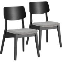 Pack 2 sillas Susi Color Nogal, Madera Maciza, 49 cm (Ancho) 52 cm (Profundo) 82 cm (Alto) - details 7